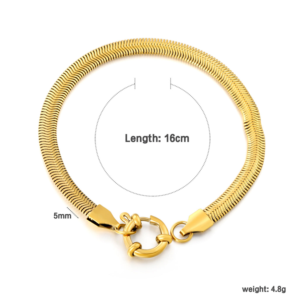 Damen edles Armkettchen mit geschwungenem Design und Perlenakzenten Shop Nory