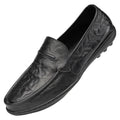 Herren elegante Mokassins aus hochwertigem Leder Shopnory