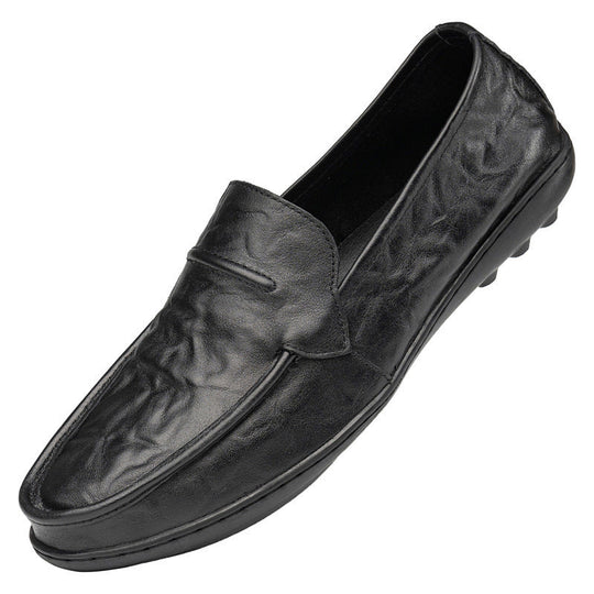Herren elegante Mokassins aus hochwertigem Leder Shopnory