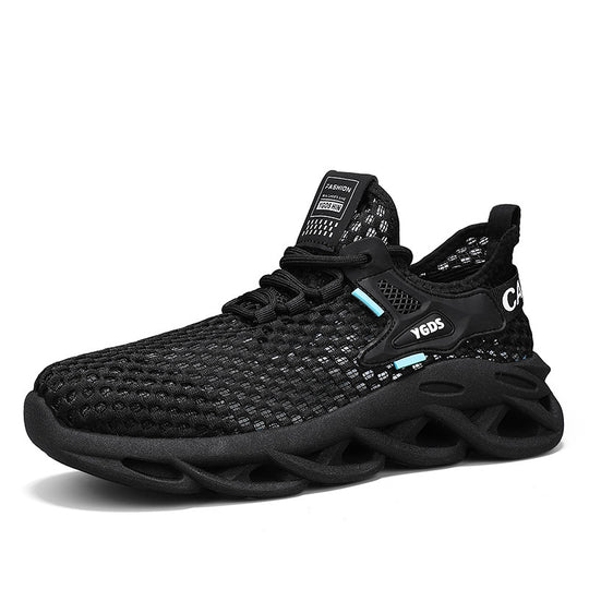 Herren Atmungsaktiver Knit-Sneaker mit elastischem Einstieg und skulpturaler Hohlkammer-Sohle Shopy Nory