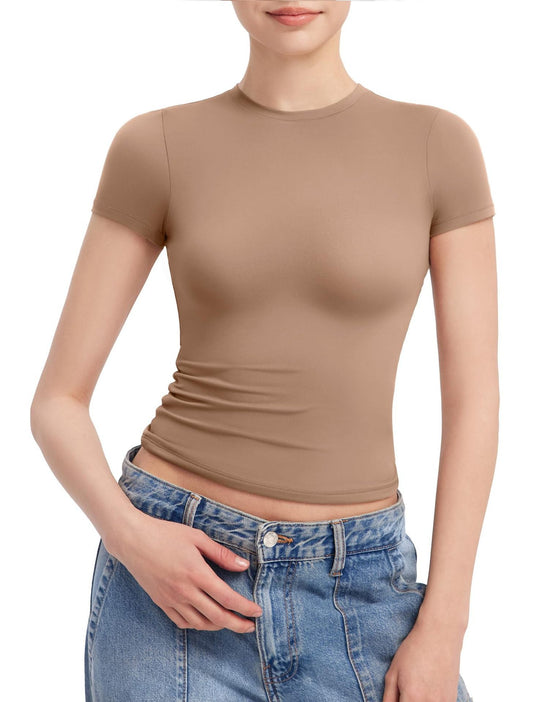 Damen Figurbetontes T-Shirt