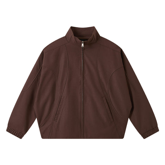 Unisex Kurz geschnittener Boxy‑Bomber mit ergonomischen Teilungsnähten und elastischen Bündchen Shop Nory