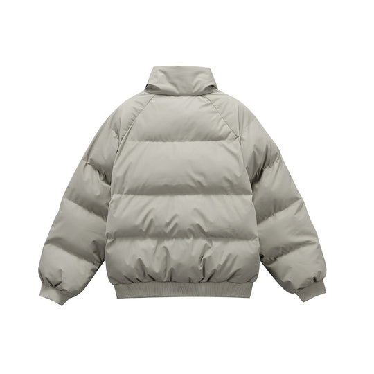 Damen Oversize gesteppte Steppjacke mit hohem Stehkragen und Rippbündchen Shop Nory