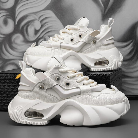 Damen Voluminöse Plateau-Sneaker mit skulpturaler Sohle und sichtbarer Luftkammer Shopy Nory