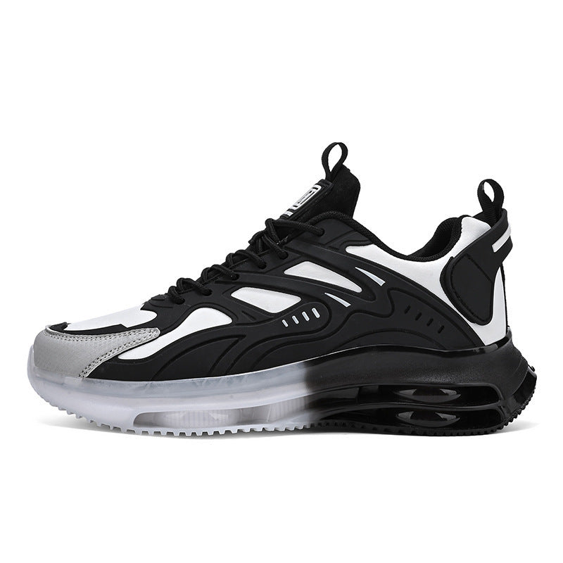 Herren nan futuristischer leistungsorientierter Lifestyle-Sneaker mit durchgehender Luftkammersohle und thermogeformten Kunststoffapplikationen