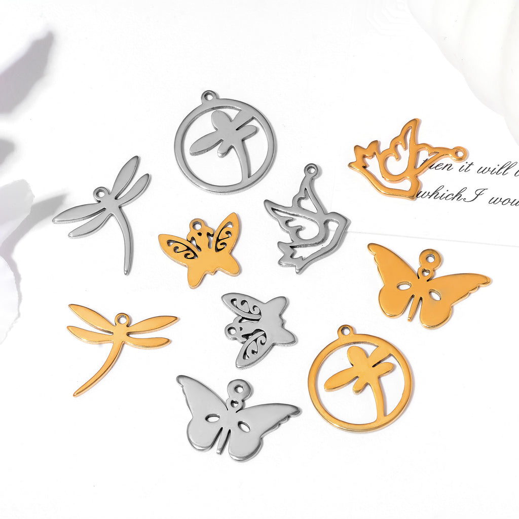 Damen Schmuckanhänger mit filigranem Libellenmotiv Shop Nory