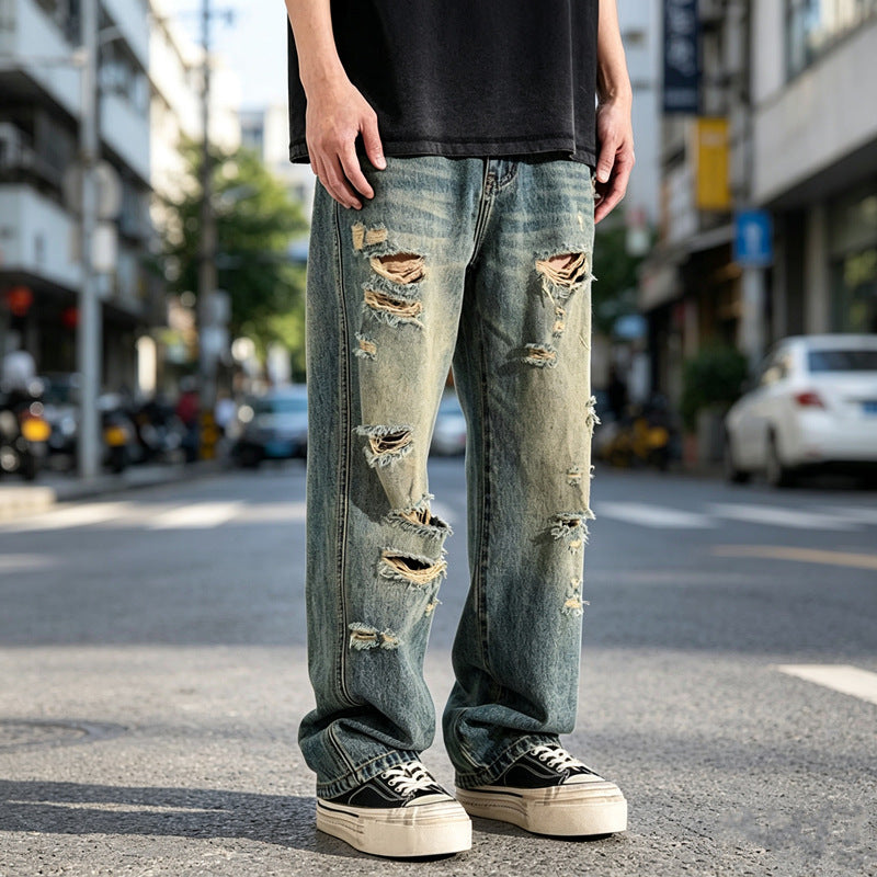 Herren Destroyed Jeans Shop Nory