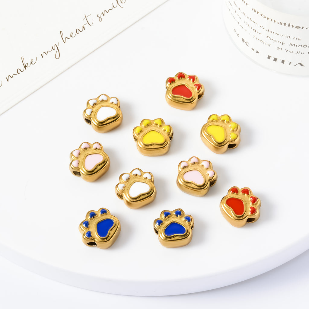 Damen Charms für Armbänder in Pfotenform Shop Nory