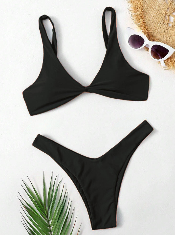 Damen Bikini-Set mit stilvoller Knotendetails