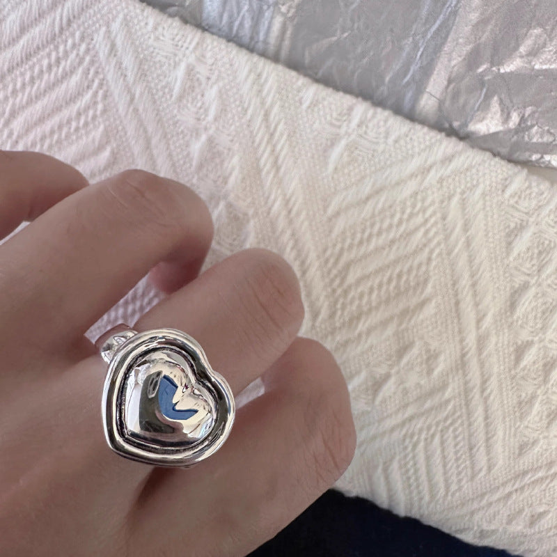 Damen Offener Ring mit verspieltem Design und kunstvoller Struktur Shop Nory