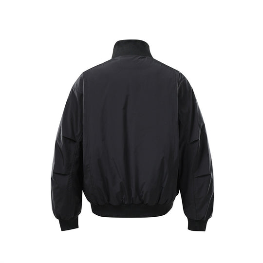 Herren Leichte Nylon-Bomberjacke mit Stehkragen und elastischem Saum Shop Nory