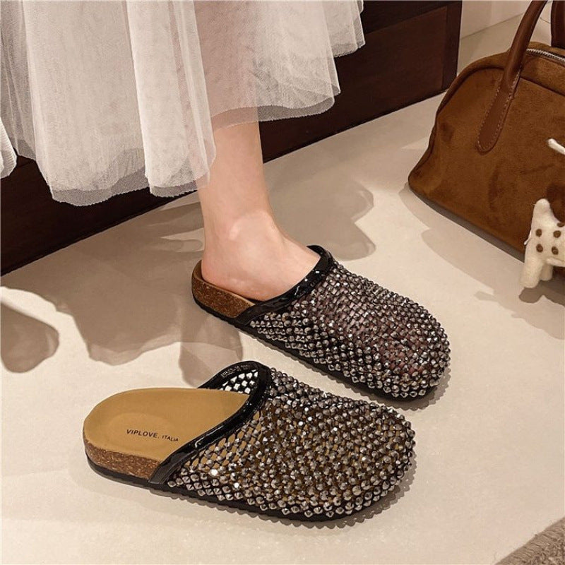 Damen Sandalen mit glitzerndem Design von