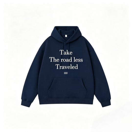 Unisex Oversize-Kapuzenpullover mit Statement-Print und Kängurutasche Shop Nory