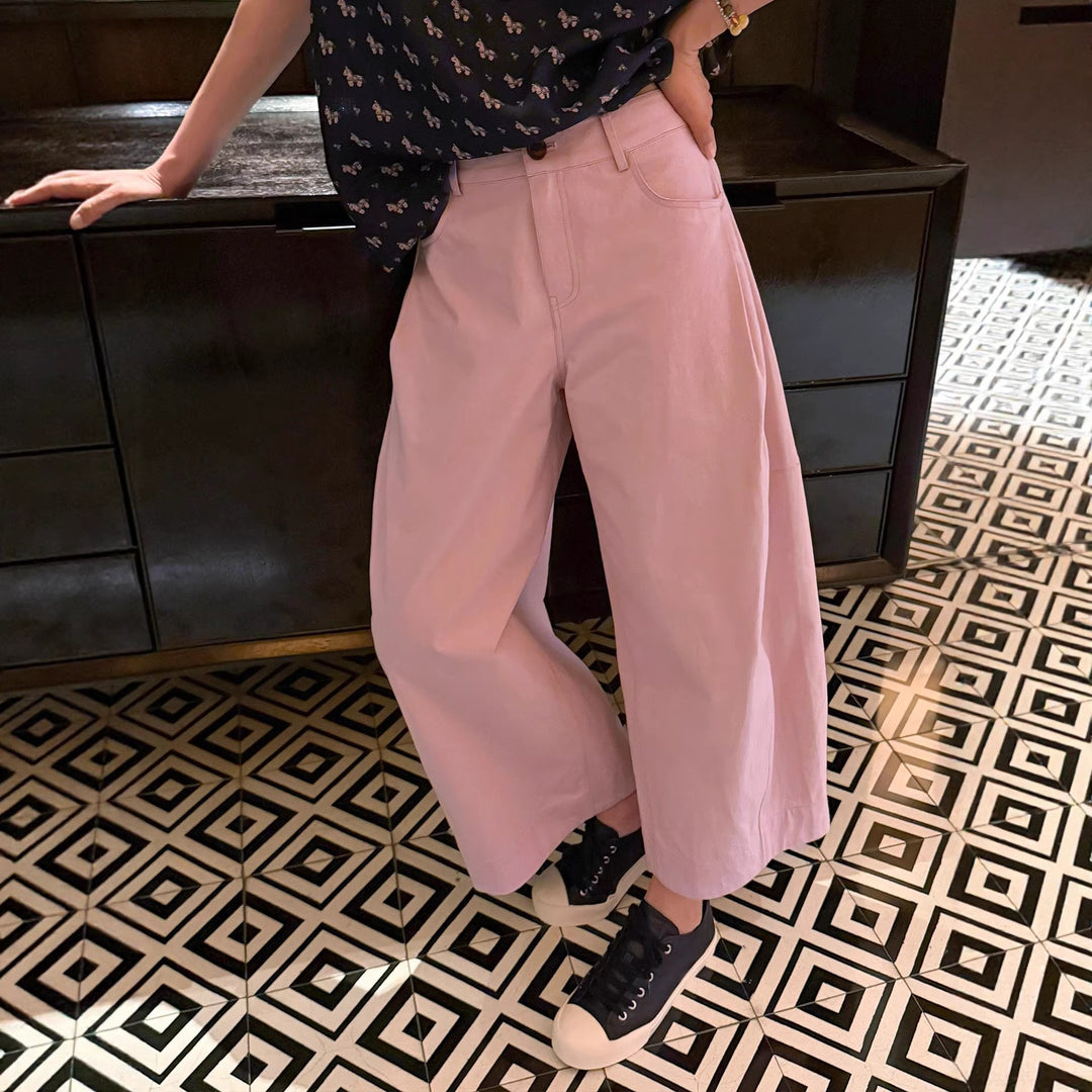Damen Weit geschnittene Culotte-Jeans Shop Nory