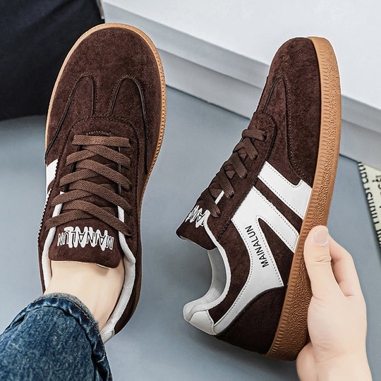 Herren Sportliche Velours Sneaker Shop Nory