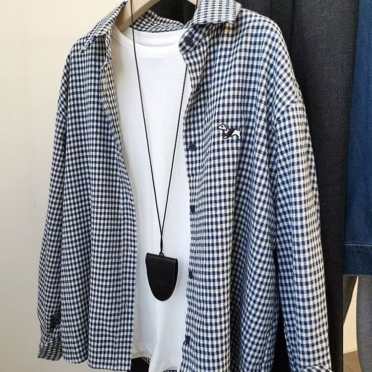 Herren Karierter Hemd-Überwurf Shop Nory