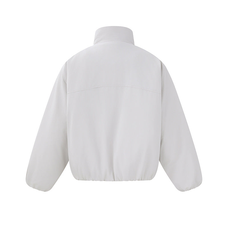 Unisex Leichter Boxy‑Pufferblouson mit hohem Stehkragen und elastischem Saum Shop Nory