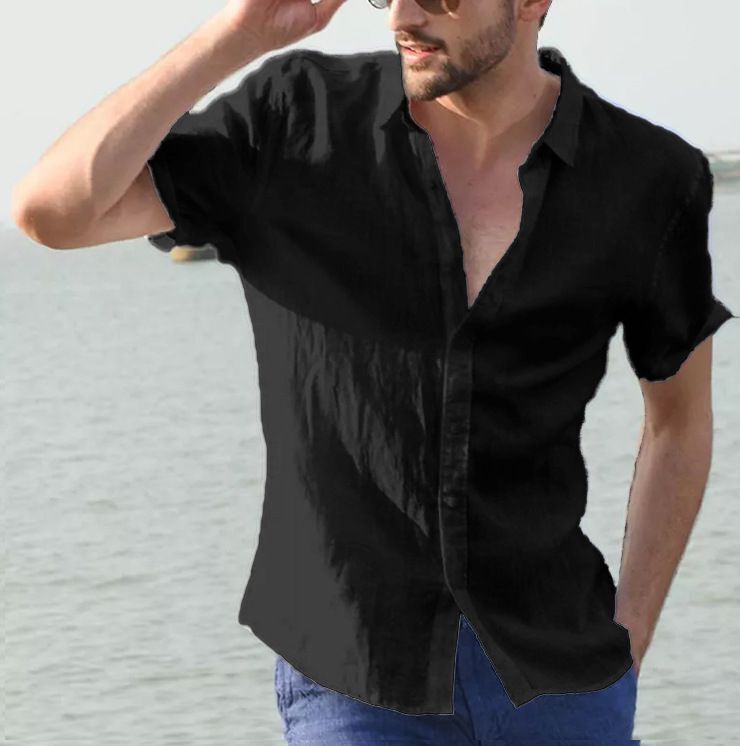 Herren Leichtes Leinenhemd ShopNory
