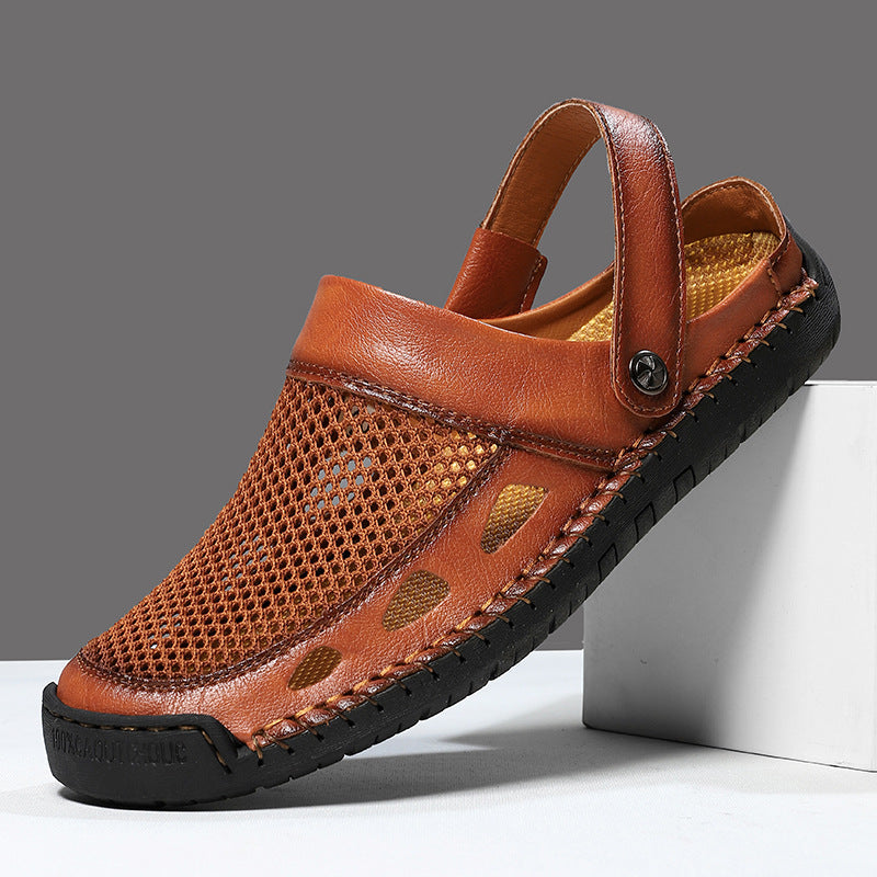 Herren Atmungsaktive Freizeitsandalen mit flexibler Sohle
