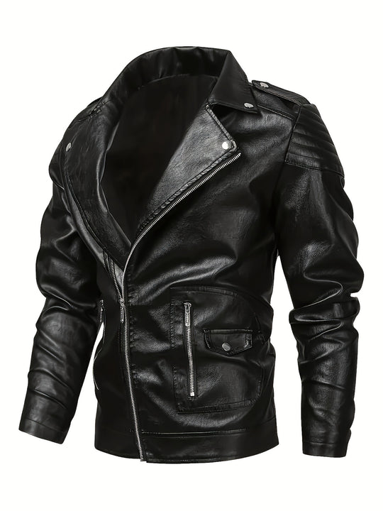 Herren Biker-Lederjacke Shop Nory