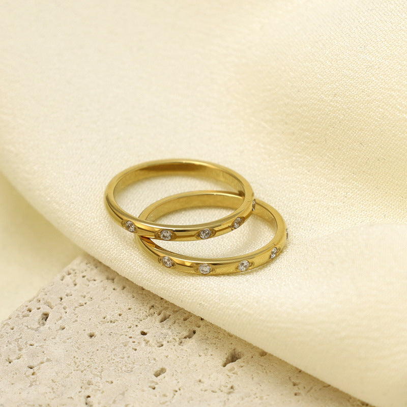 Damen Funktionsring mit elegantem Steinbesatz Shop Nory