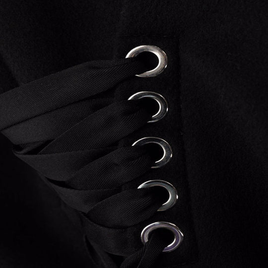 Damen Longcoat im minimalistischen Doppelreiher mit taillierter Silhouette und Pattentaschen Shop Nory
