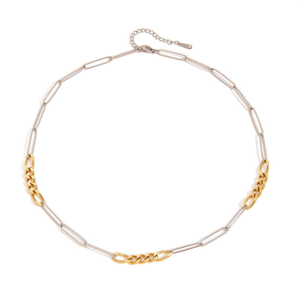Damen Halskette mit modernem Kettendesign und hypoallergenen Eigenschaften Shop Nory