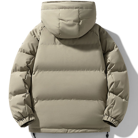 Herren Wattierte Urban-Thermojacke mit gesteppter Optik, hohem Stehkragen und Utility-Taschen Shop Nory