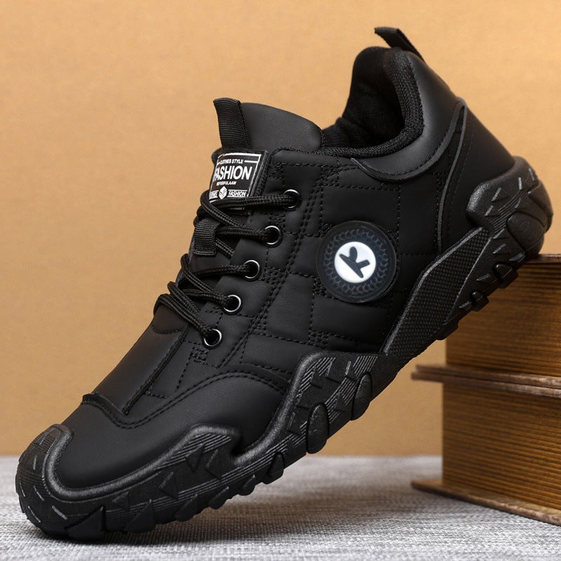Herren Robuster Outdoor-Sneaker mit profilierter Trail-Sohle und gesteppter Obermaterial-Optik Shop Nory