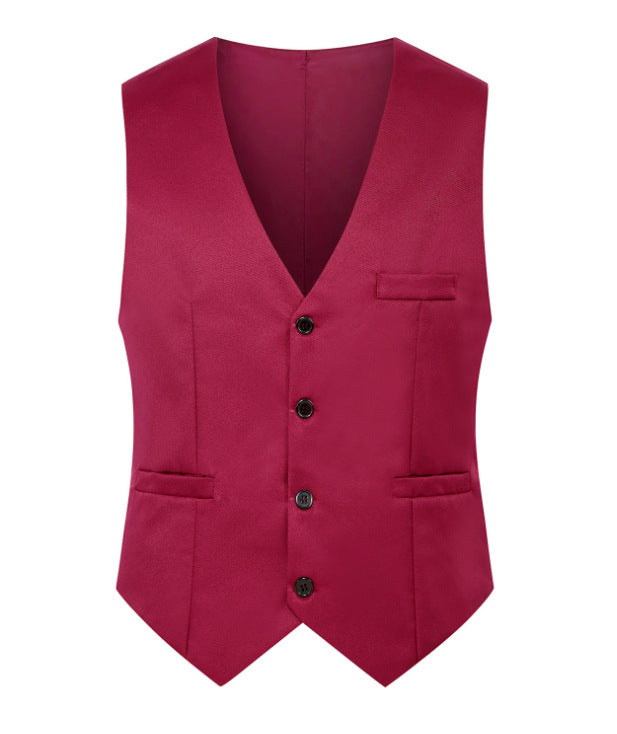 Herren Elegante Business-Weste mit V-Ausschnitt und taillierter Silhouette Shop Nory