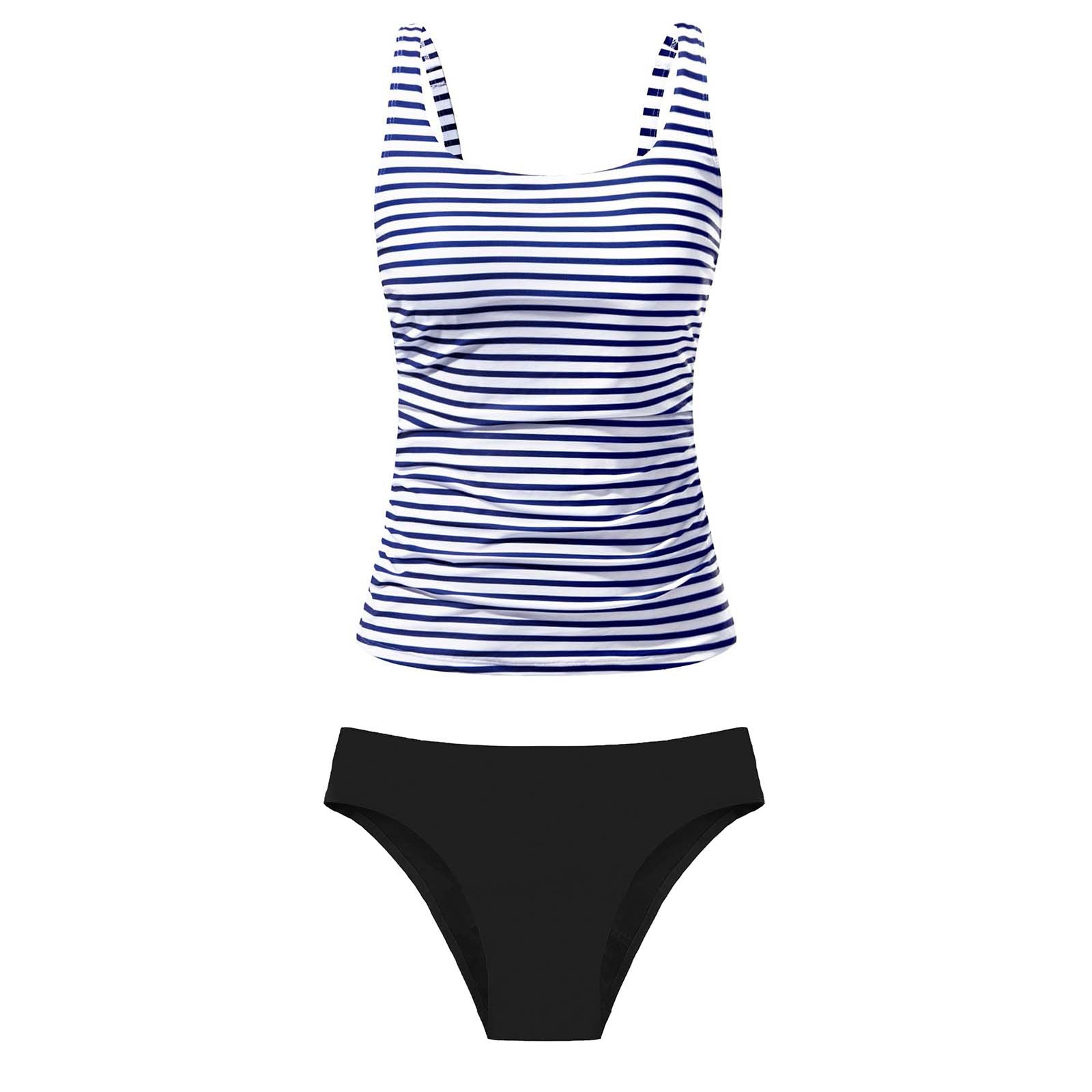 Damen Bikiniset mit floralem Oberteil und klassischem Unterteil