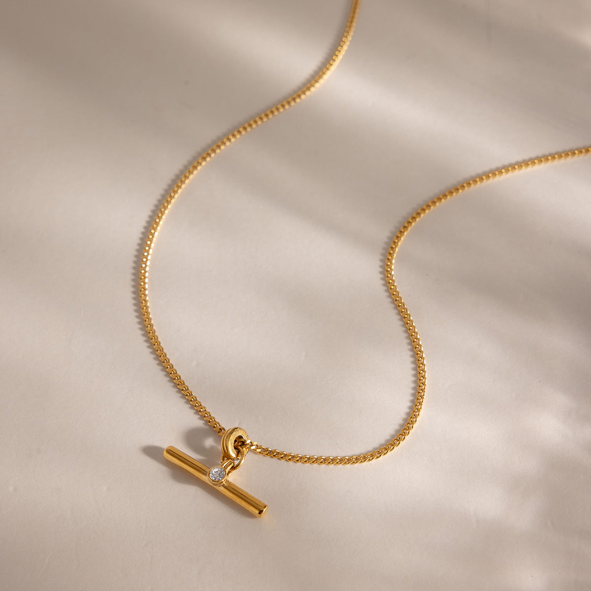 Damen Edelstahl Halskette mit verstellbarem Design und wasserfesten Eigenschaften Shop Nory