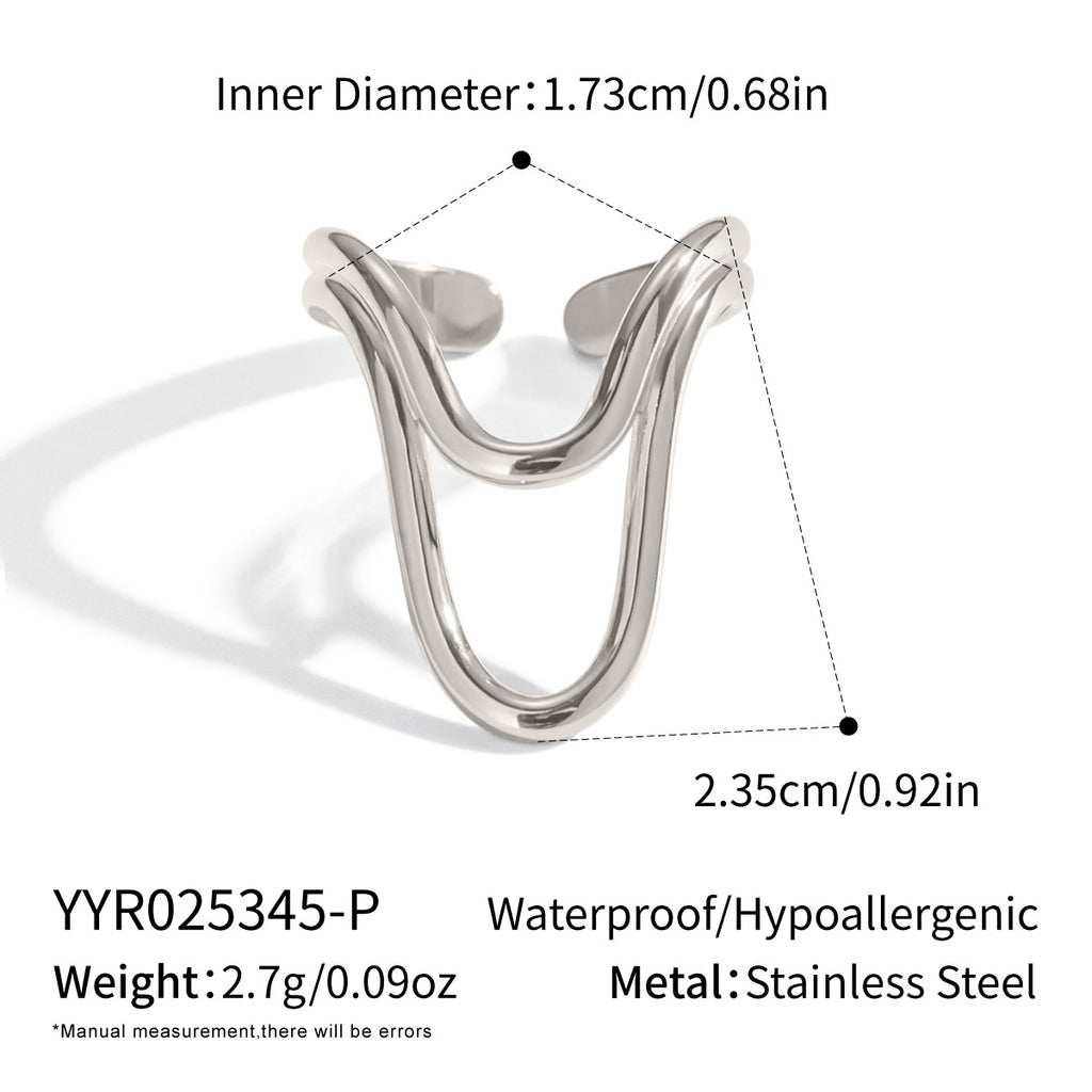 Damen Edelstahl Ring Shop Nory