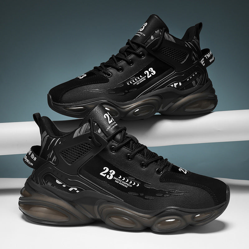 Herren Gefütterte Chunky-Sneaker mit sichtbarer Luftkissen-Zwischensohle und Teddyfutter Shopy Nory