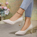 Damen elegante Kitten Heels mit funkelnden Details und komfortabler Einlegesohle Shopnory