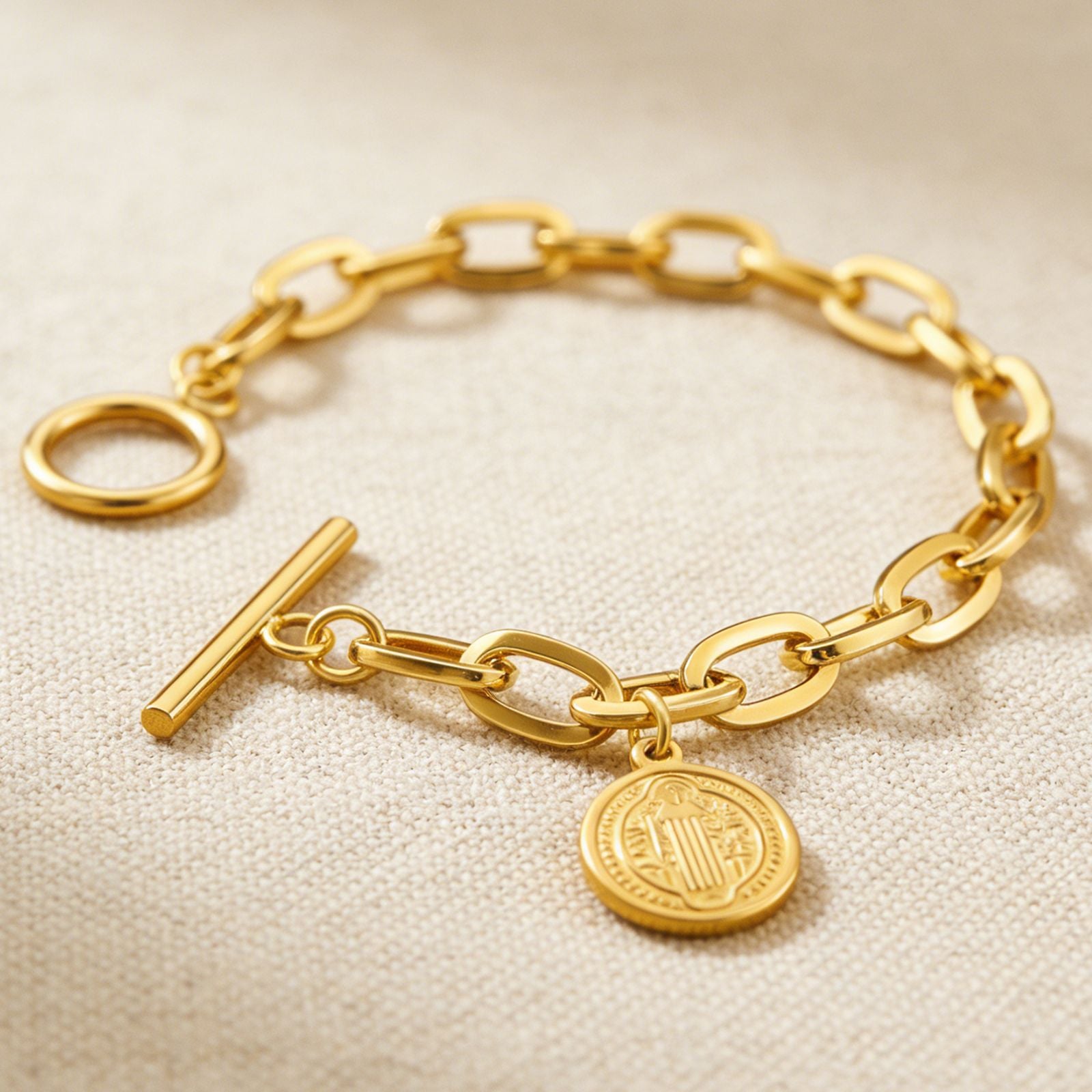 Damen modisches Gliederarmband mit einzigartigem Anhänger Shop Nory