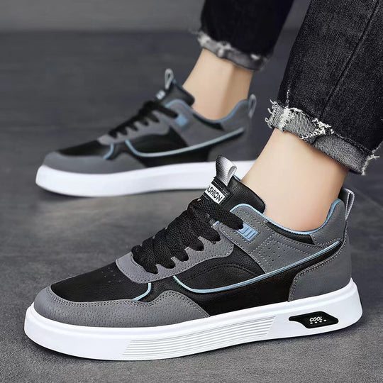 Herren sporty Sneakers mit atmungsaktivem Obermaterial und gepolstertem Fußbett
