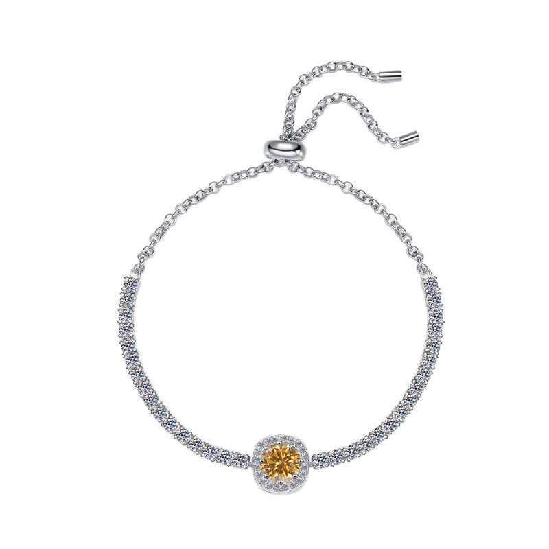 Damen elegantes und funkelndes Armband mit Zirkonia Shop Nory