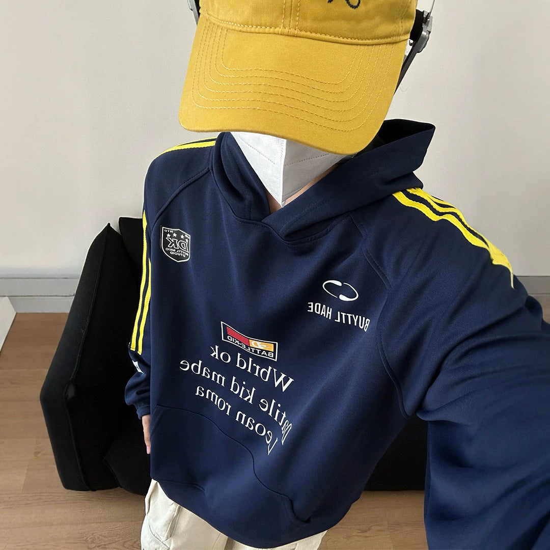 Unisex Urbaner Kapuzenpullover mit kreativen Grafiken Shop Nory