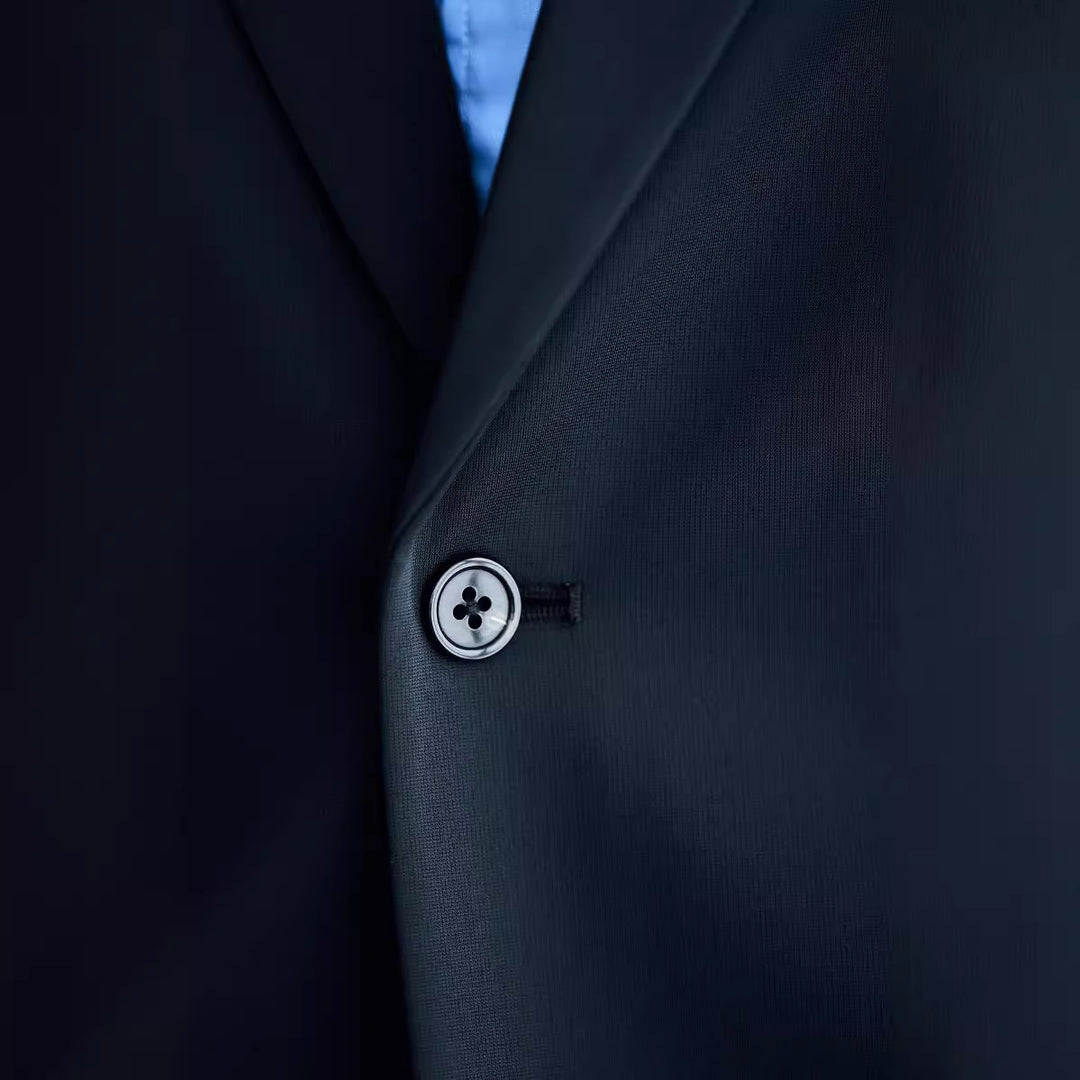Herren Oversize-Sakko aus technischem Stretchgewebe mit Ein-Knopf-Verschluss Shop Nory
