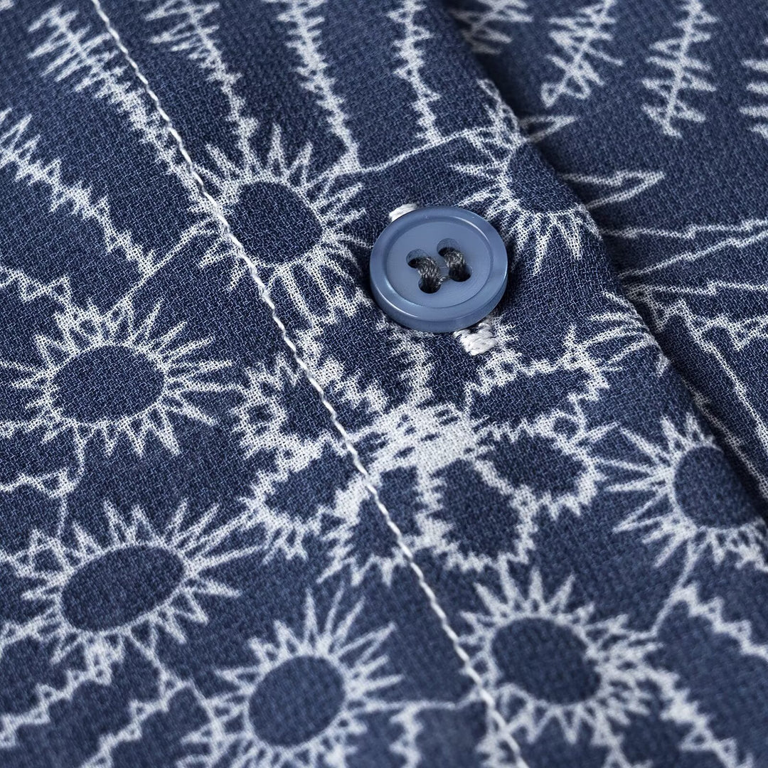 Damen Oversize-Buttonbluse mit Ballonärmeln und großem Hemdkragen Shop Nory