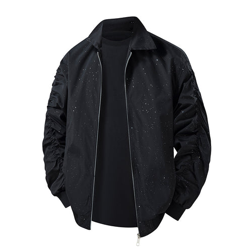 Herren Modische Übergangsjacke mit innovativem Stehkragen und nahtlosen Seitentaschen Shop Nory