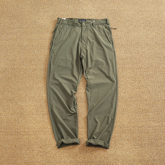 Herren Chino-Hose mit elastischem Bund und praktischen Eingrifftaschen