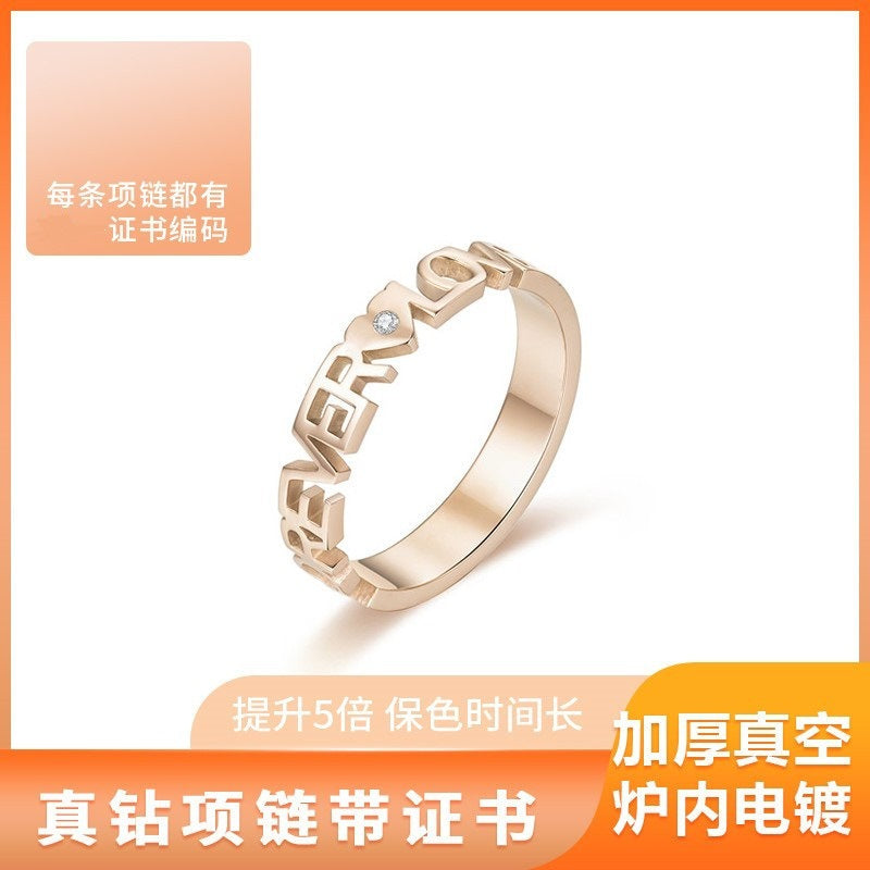 Damen Ring mit individueller Prägung Shop Nory