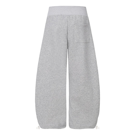 Damen Culotte-Loungehose mit hohem Rippbund, vorderer Zierknopfleiste und verstellbarem Saum Shop Nory