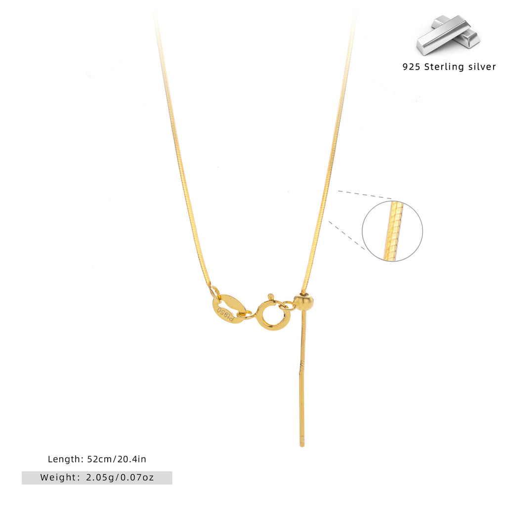 Damen Halskette aus 925 Sterlingsilber mit Edelsteinanhänger Shop Nory