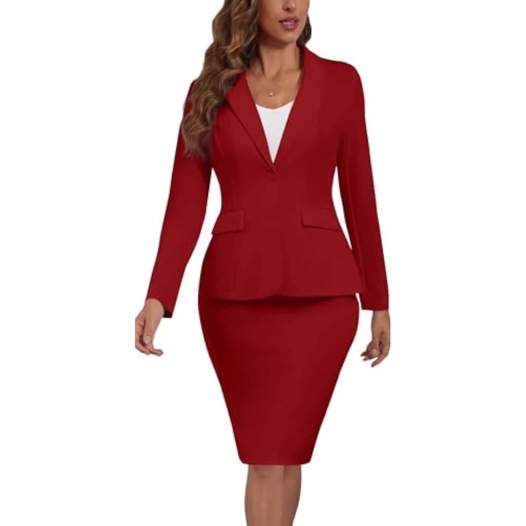 Damen Elegantes Business-Kleidung Set Shop Nory