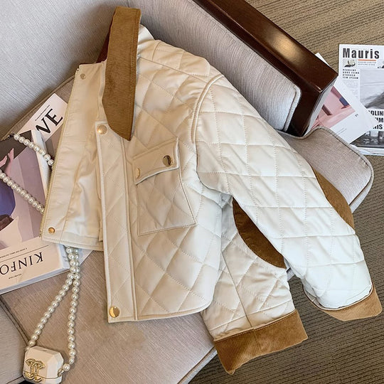 Damen Stilvolle gesteppte Übergangsjacke Shop Nory