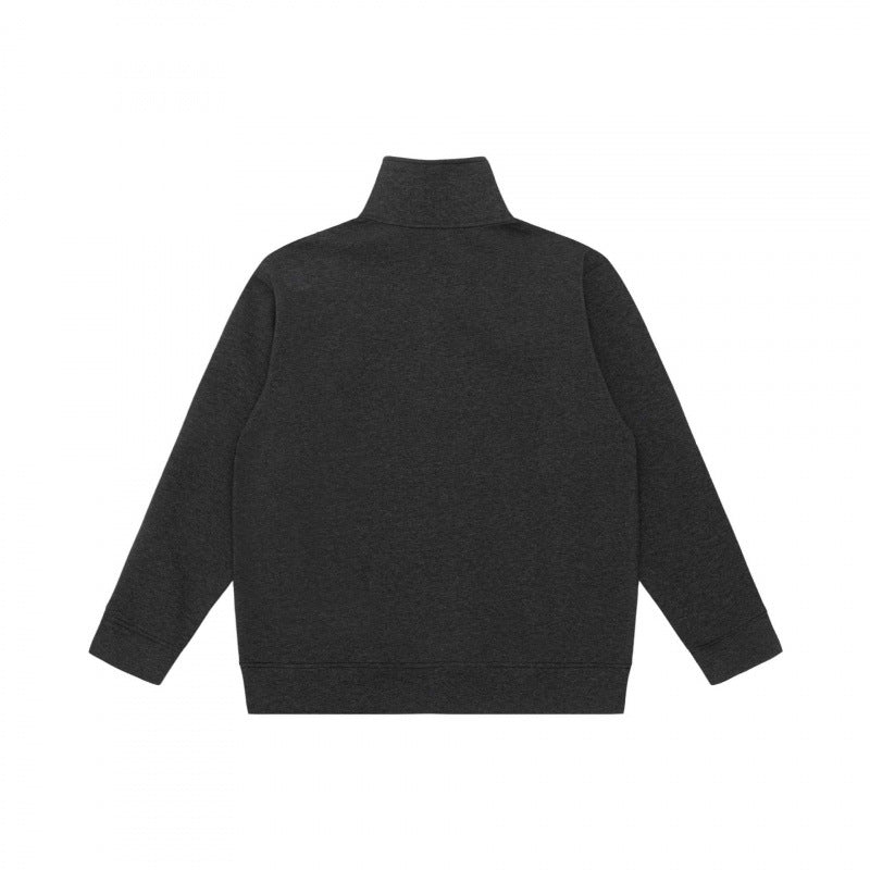 Unisex Oversize-Sweatshirt mit halbem Reißverschluss, Stehkragen und Kängurutasche Shop Nory