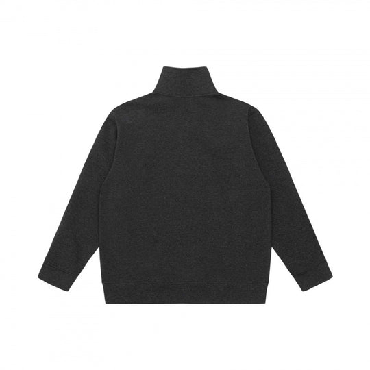 Unisex Oversize-Sweatshirt mit halbem Reißverschluss, Stehkragen und Kängurutasche Shop Nory
